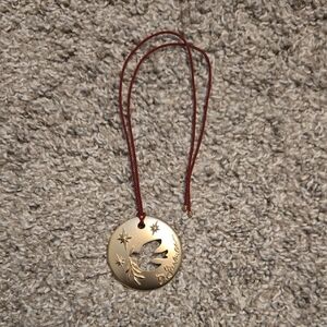 Authentic David Yurman Gold Dove Christmas Ornament
